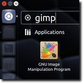 Открыть GIMP