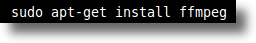 Установить ffmpeg