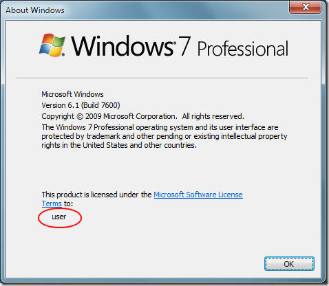 About Windows 7