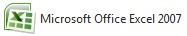 Логотип Microsoft Excel 2007